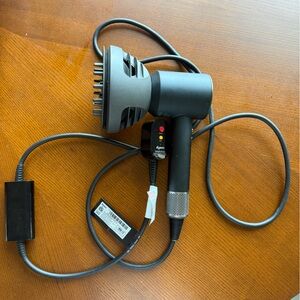 Dyson Supersonic Hair Dryer with diffuser attachment